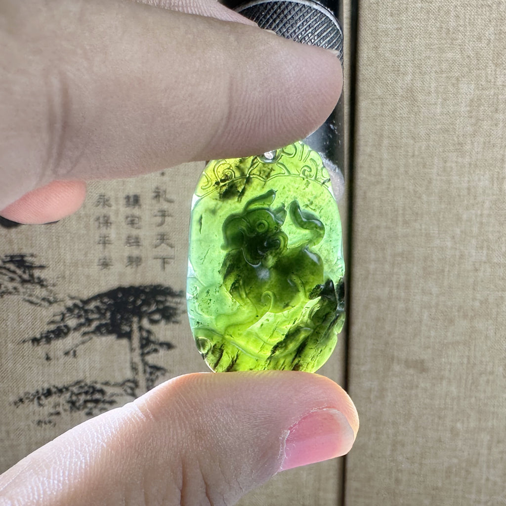 泰山碧玉·生肖牌