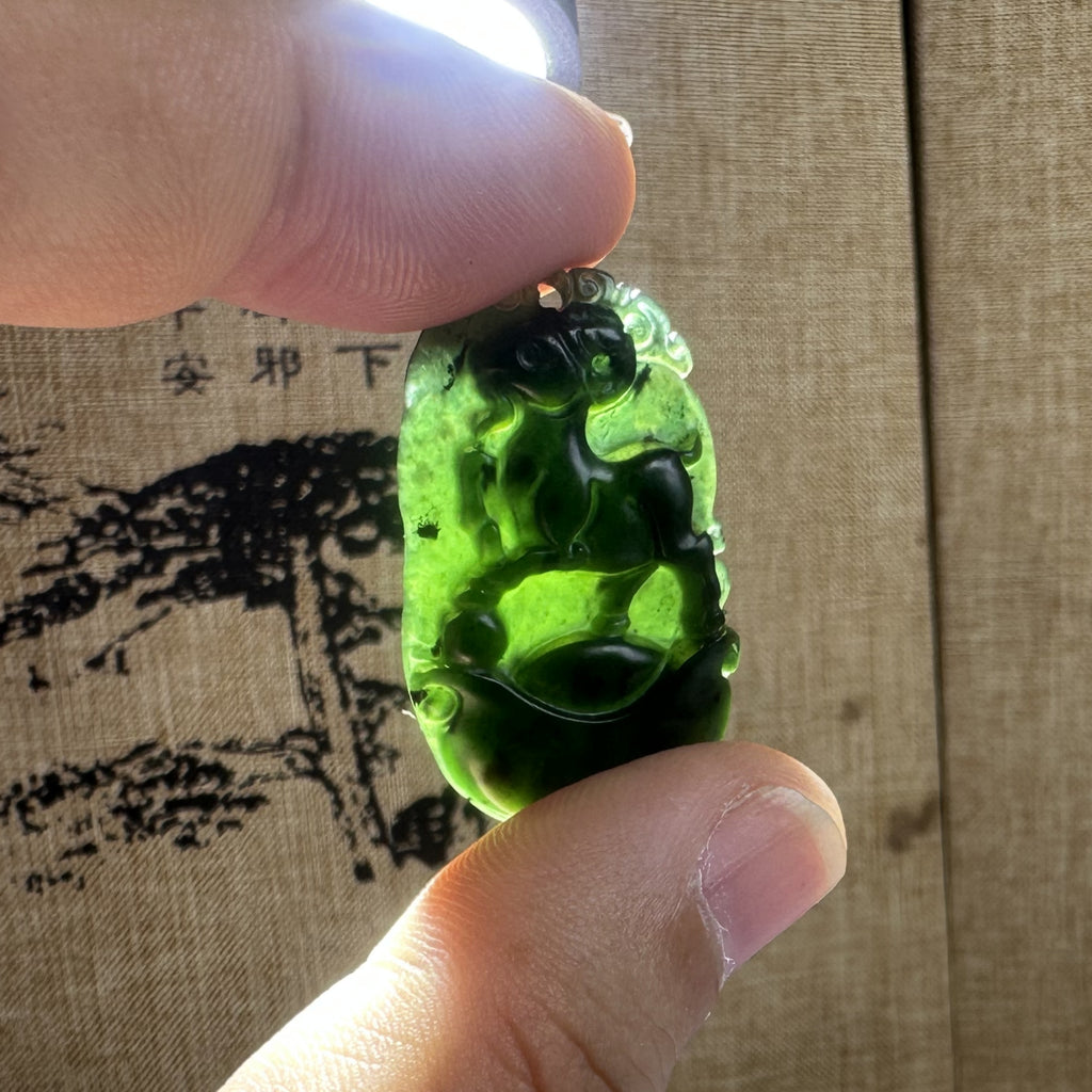 泰山碧玉·生肖牌