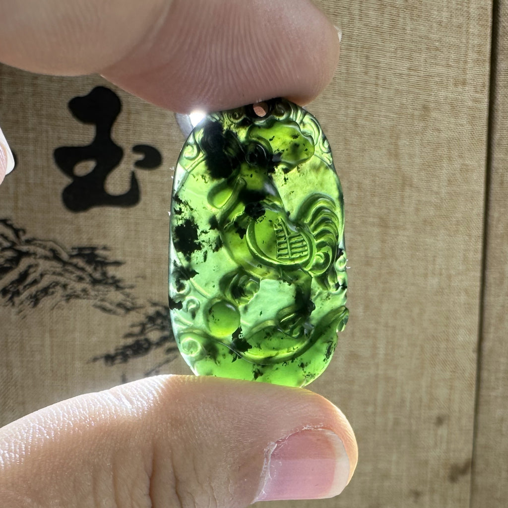 泰山碧玉·生肖牌