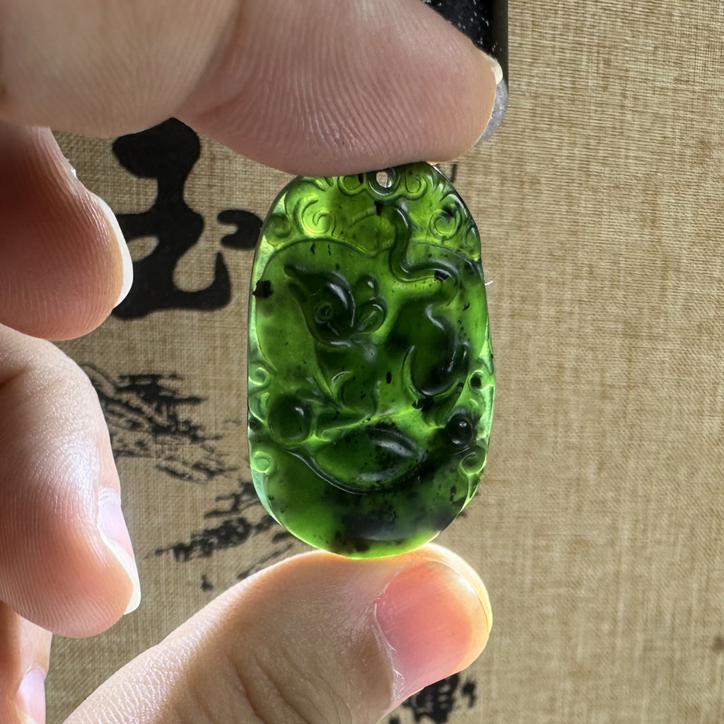 泰山碧玉·生肖牌