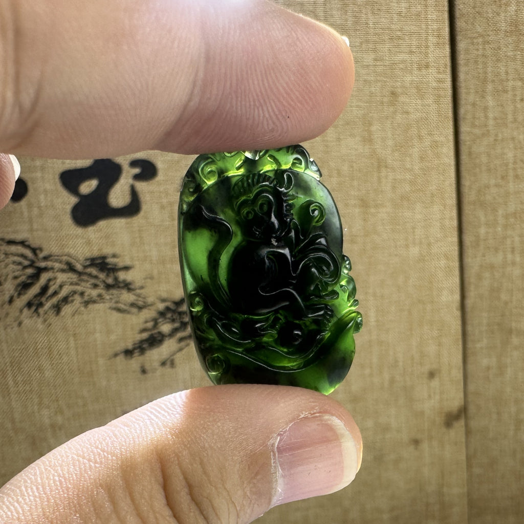 泰山碧玉·生肖牌