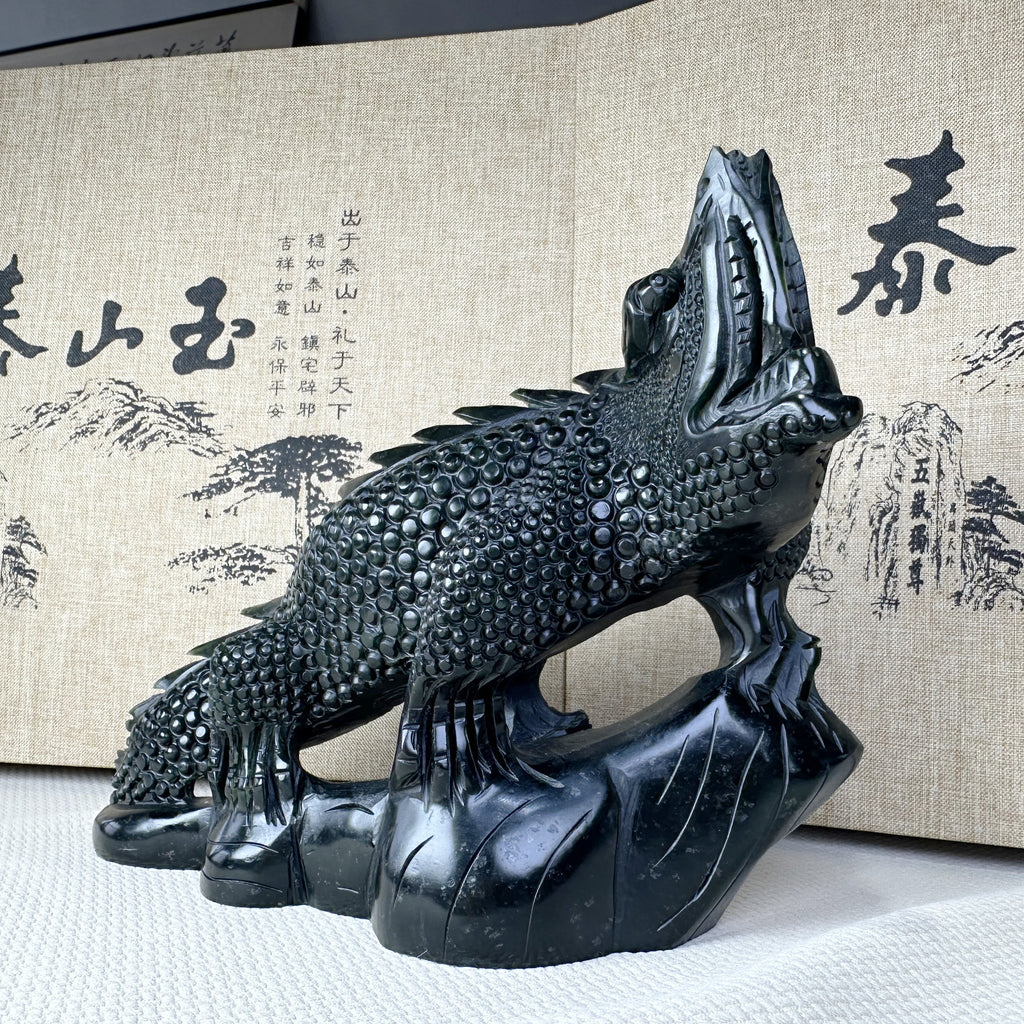 泰山碧玉·蜥蜴