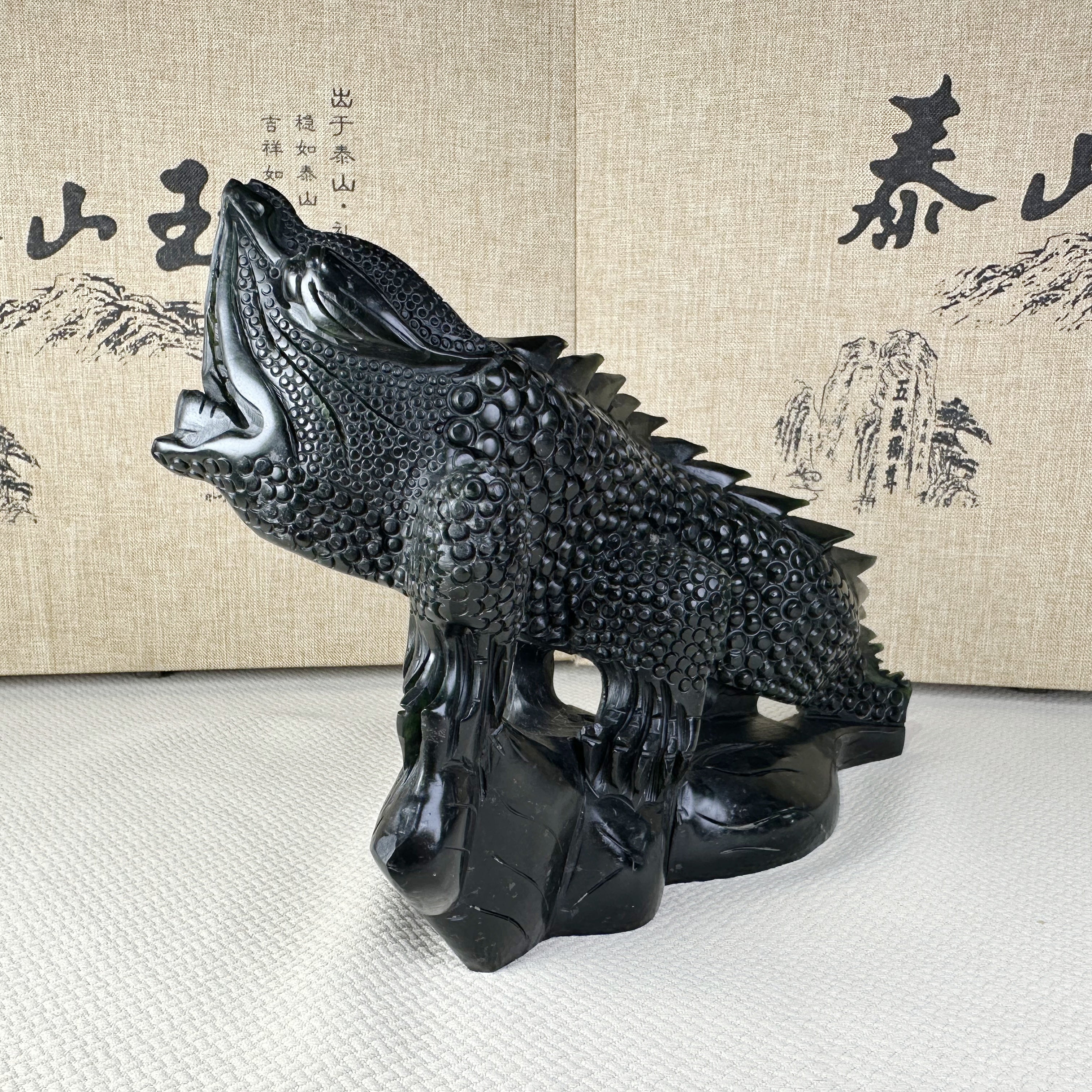 泰山碧玉·蜥蜴