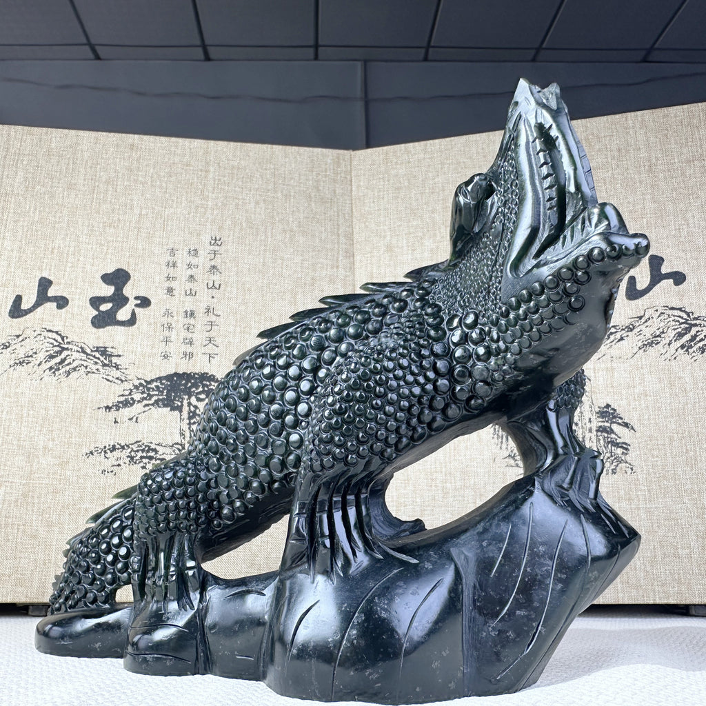 泰山碧玉·蜥蜴