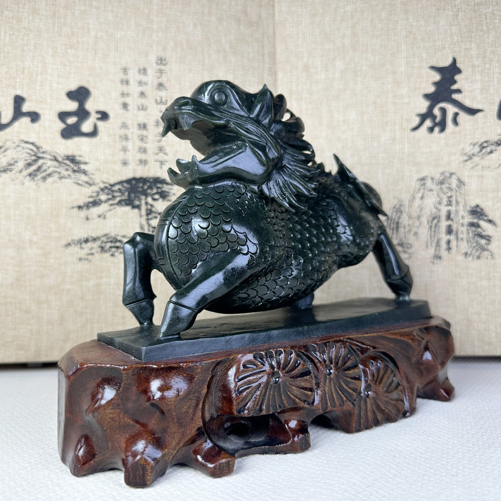 泰山碧玉·麒麟