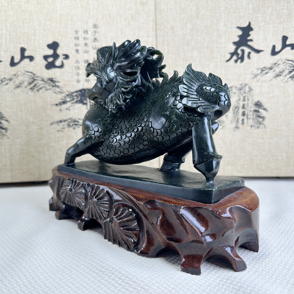 泰山碧玉·麒麟