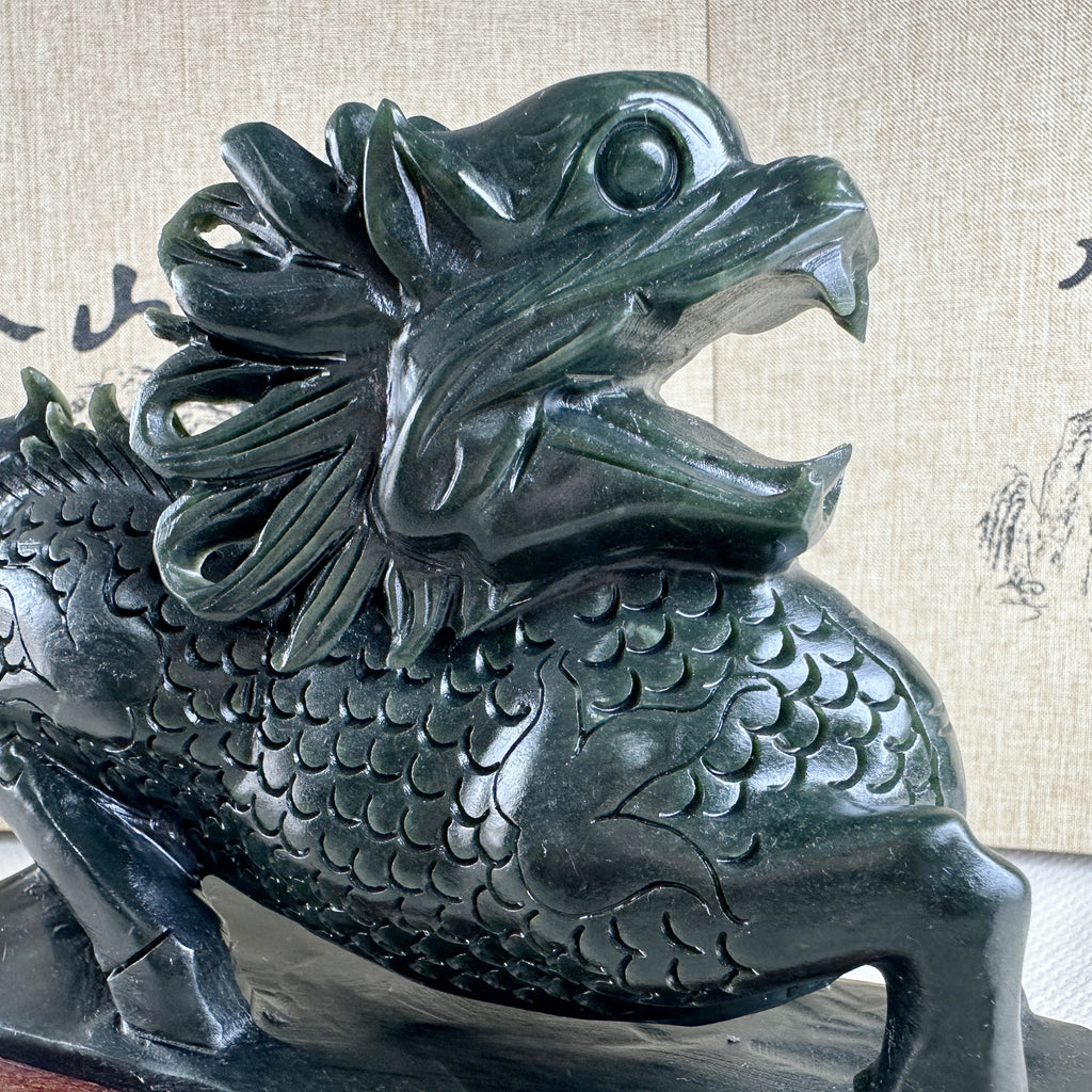 泰山碧玉·麒麟