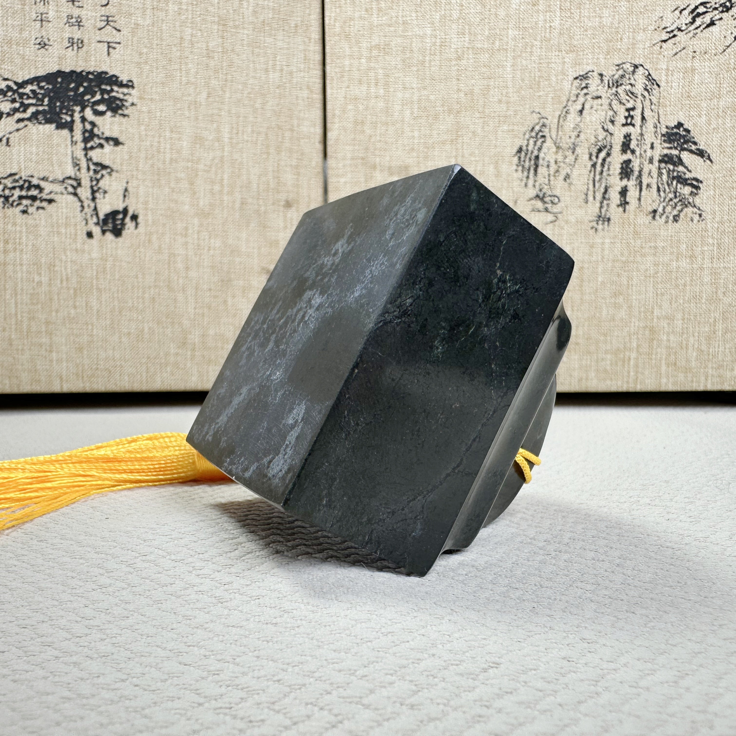 泰山墨玉·玉印