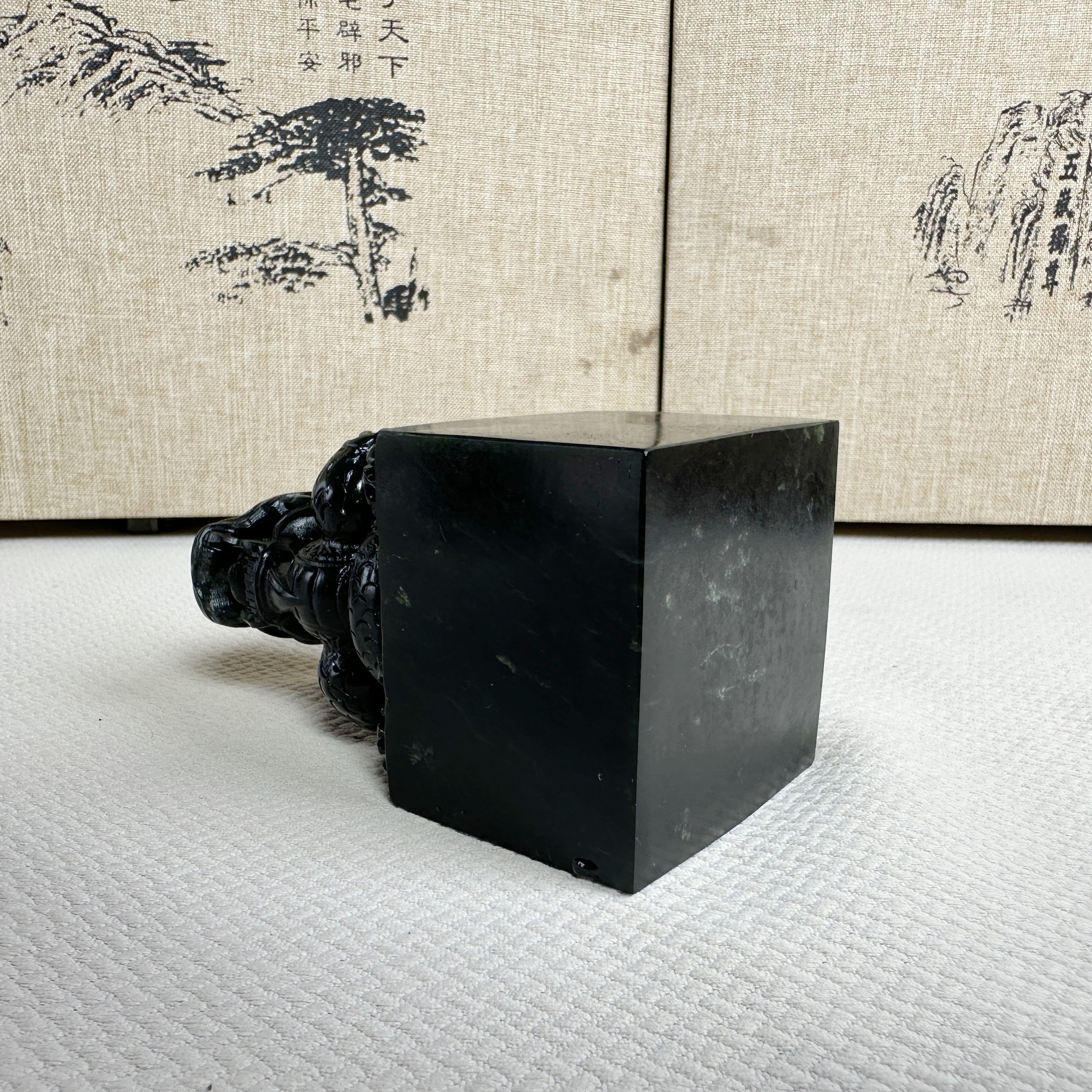 泰山碧玉·麒麟玉印