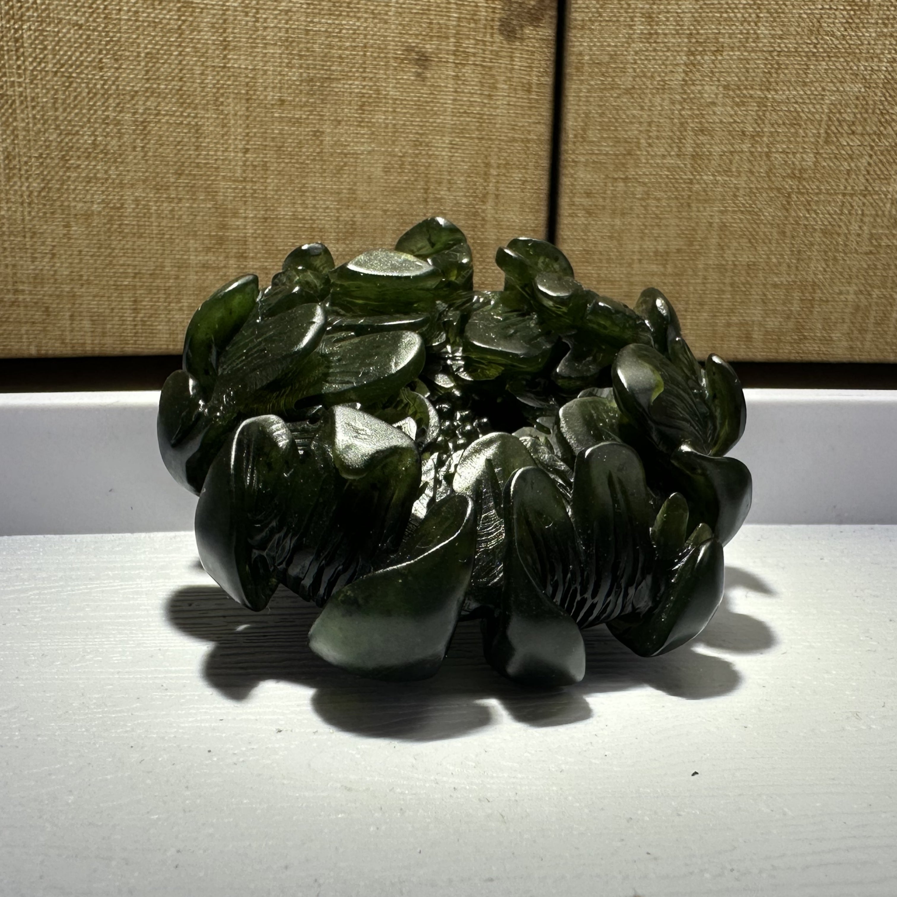 泰山碧玉·富贵莲配饰