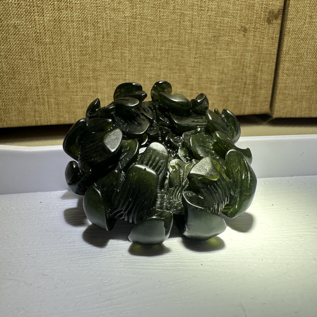 泰山碧玉·富贵莲配饰