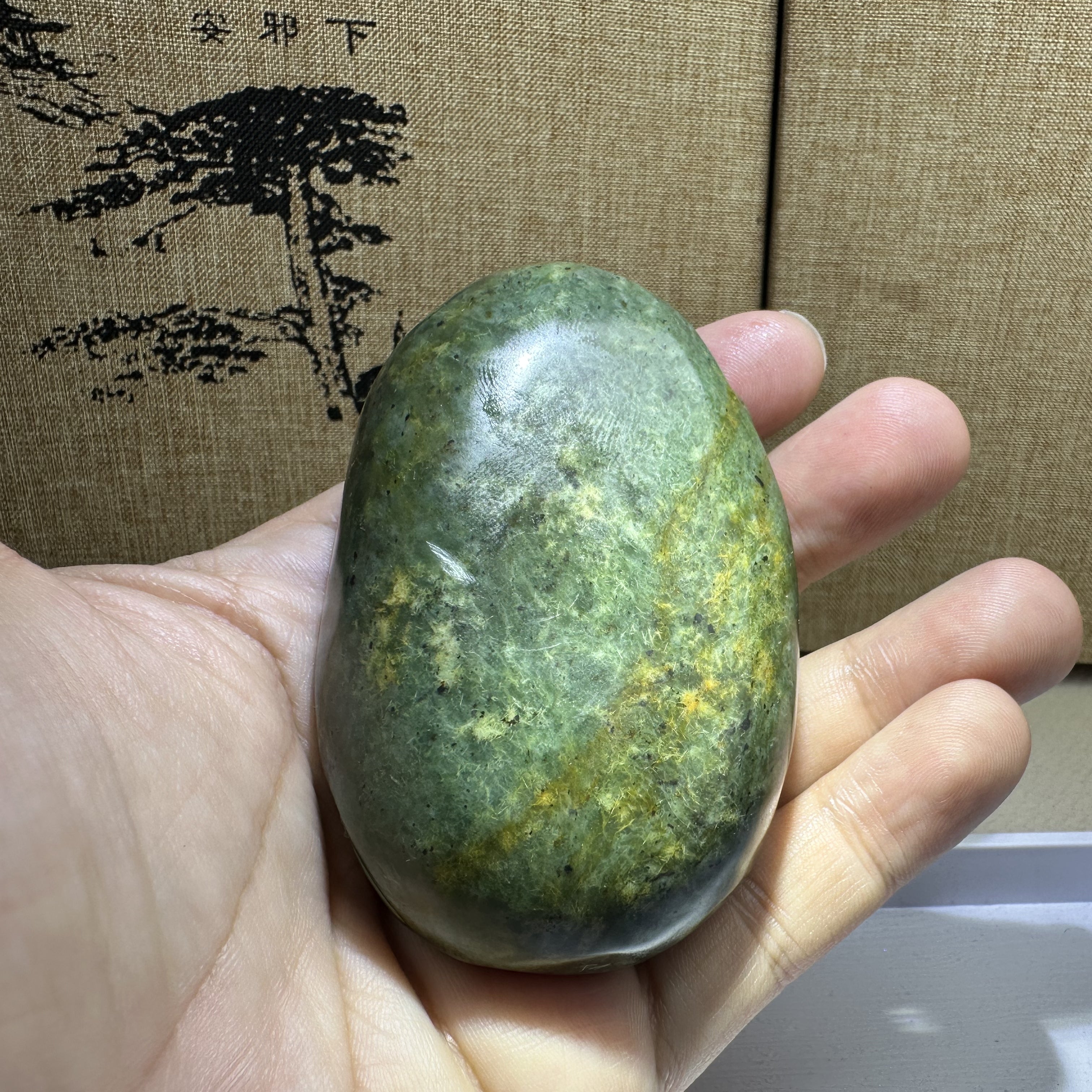 泰山碧玉·手把件