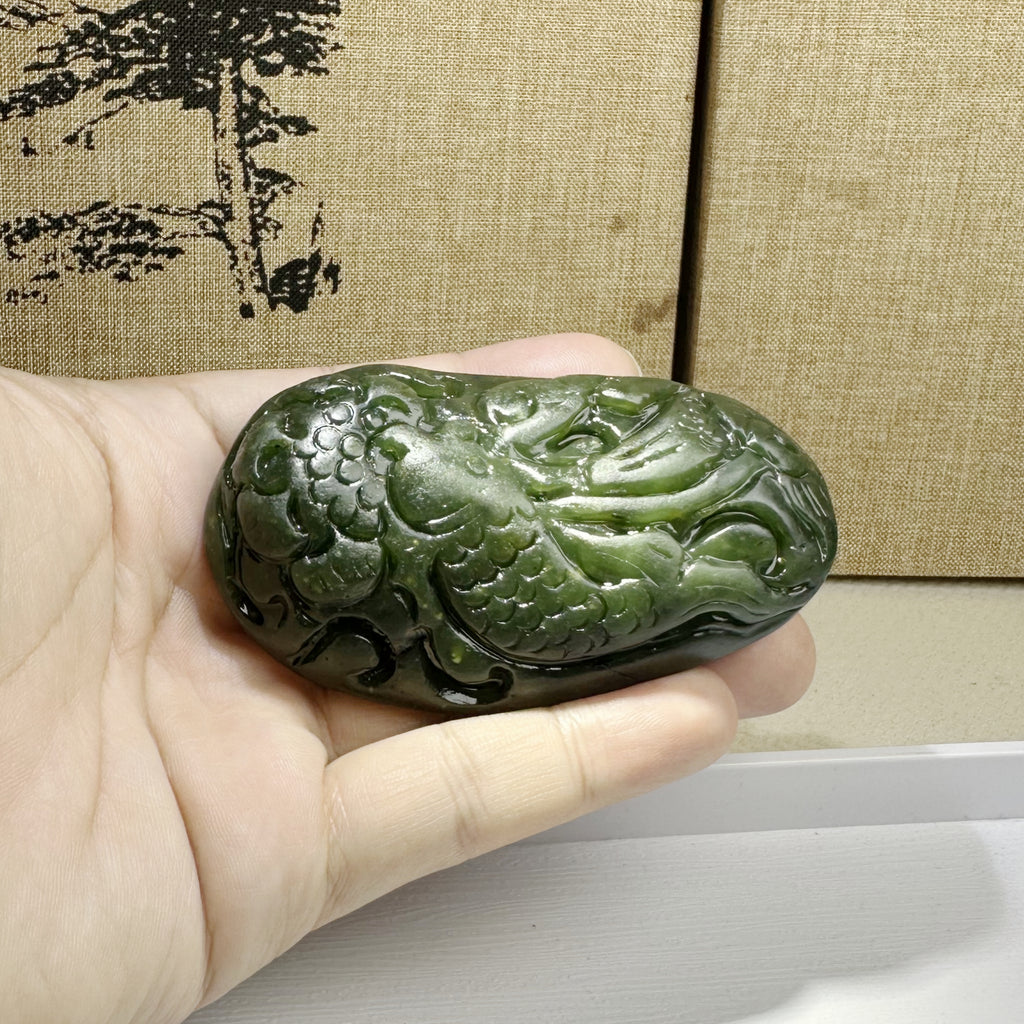 泰山碧玉·手把件