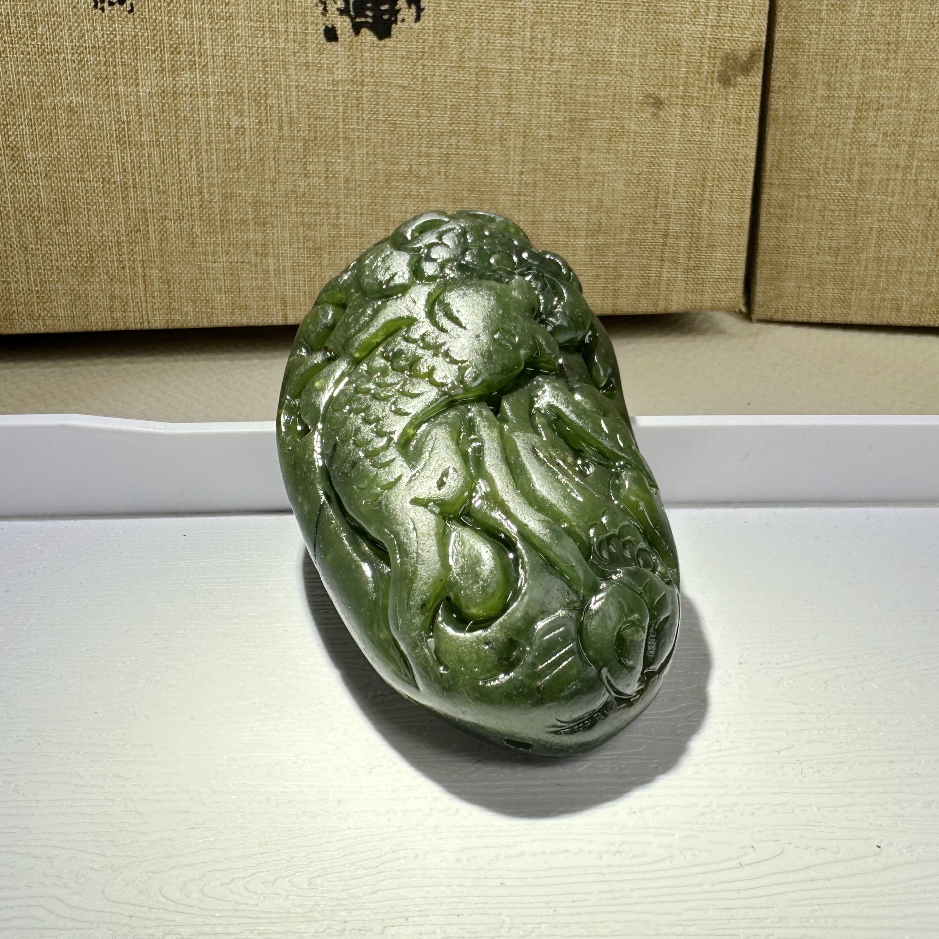 泰山碧玉·手把件