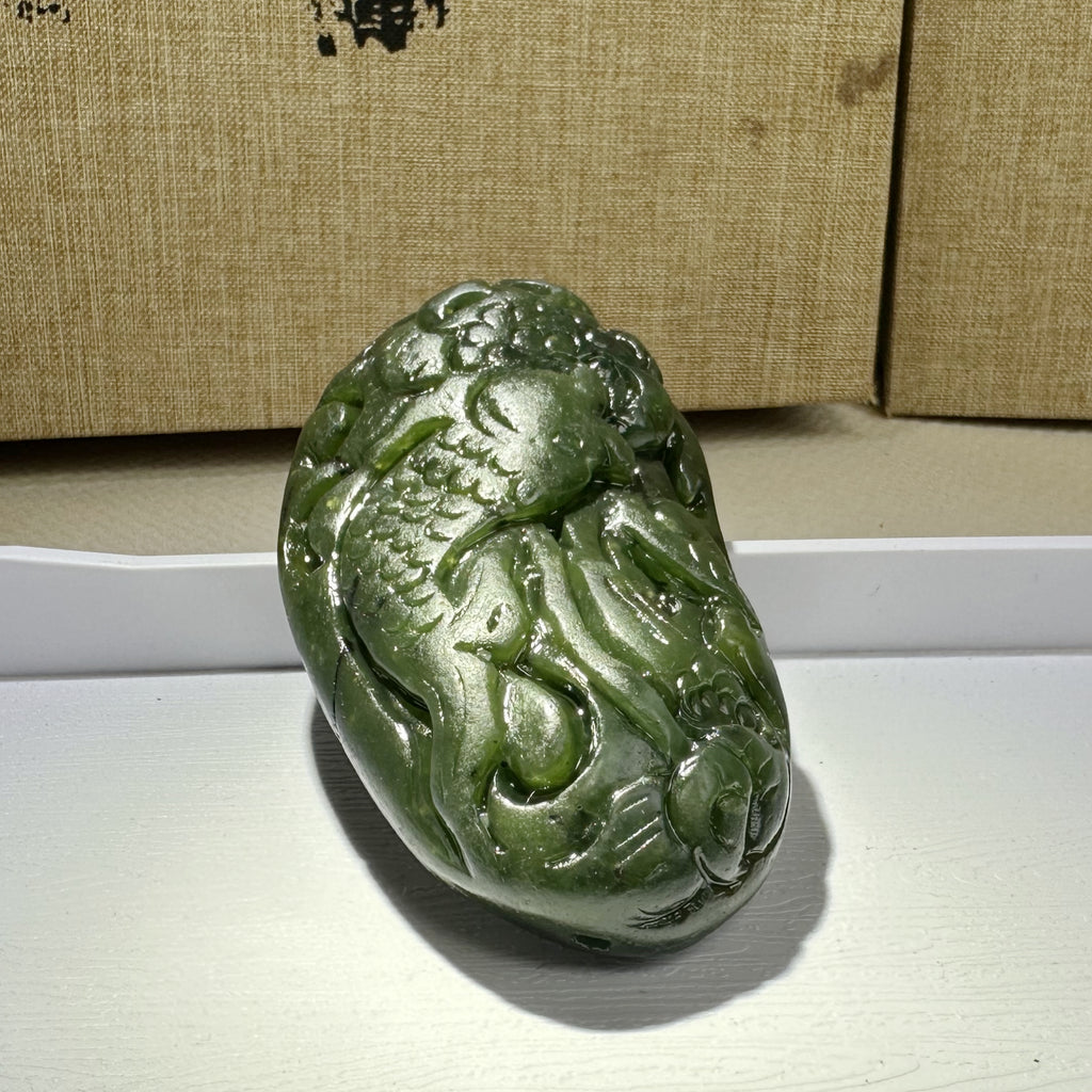 泰山碧玉·手把件