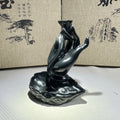 Black Jade---Buddha's Hand Lotus Incense Burner