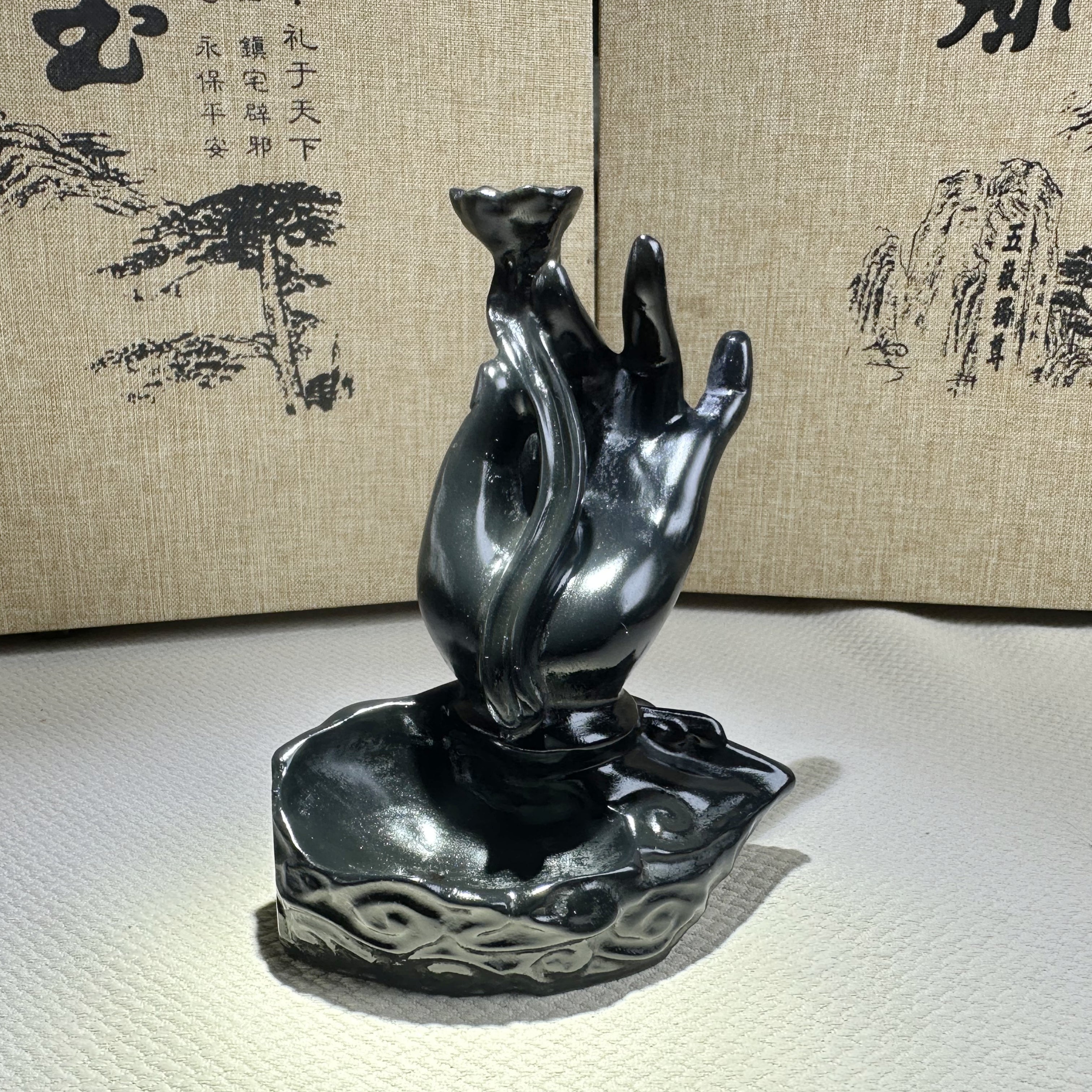 泰山墨玉·佛手倒流香