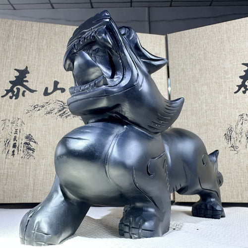 Black Jade---·The mythical creature Pixiu(Wealth attractor)
