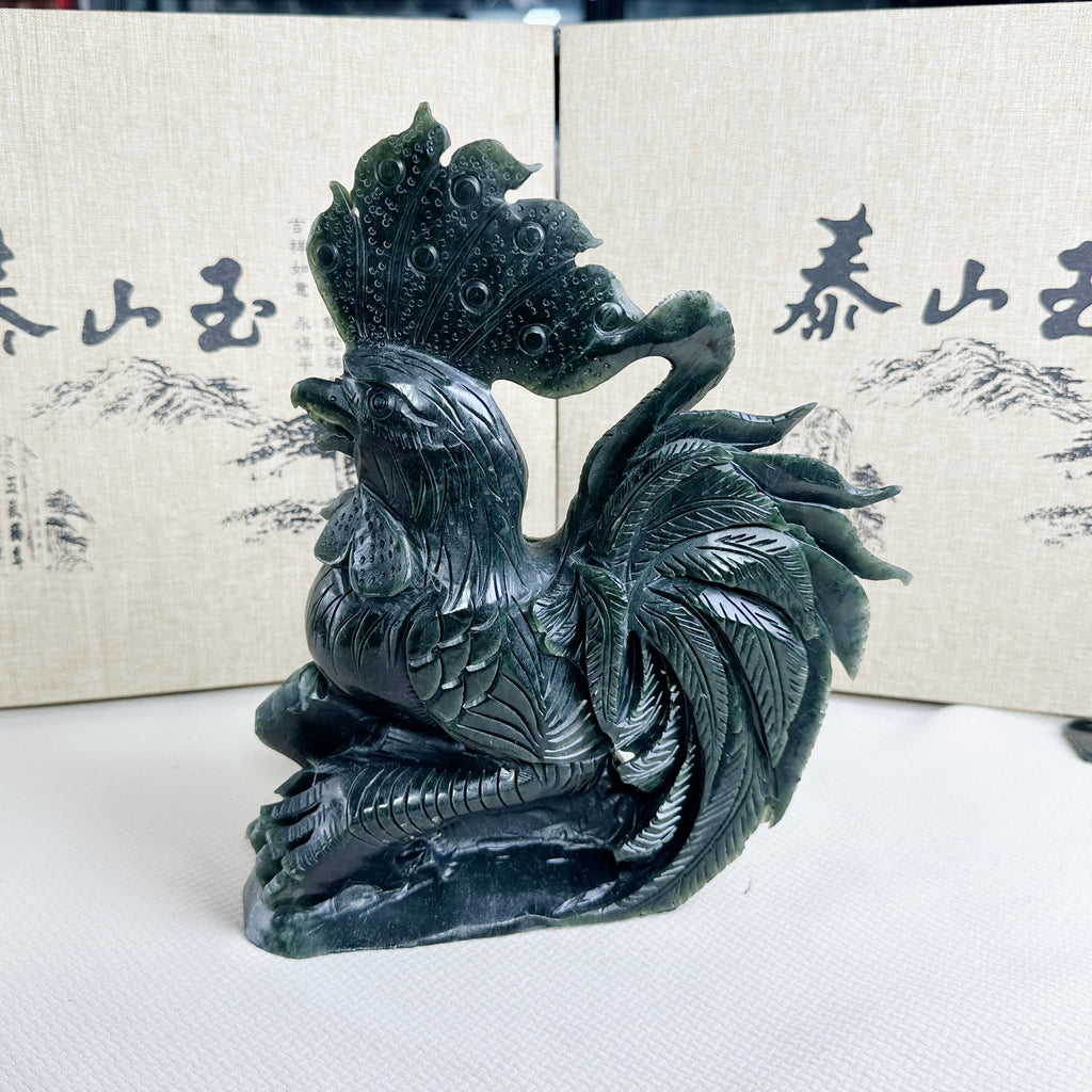 泰山碧玉·雄鸡