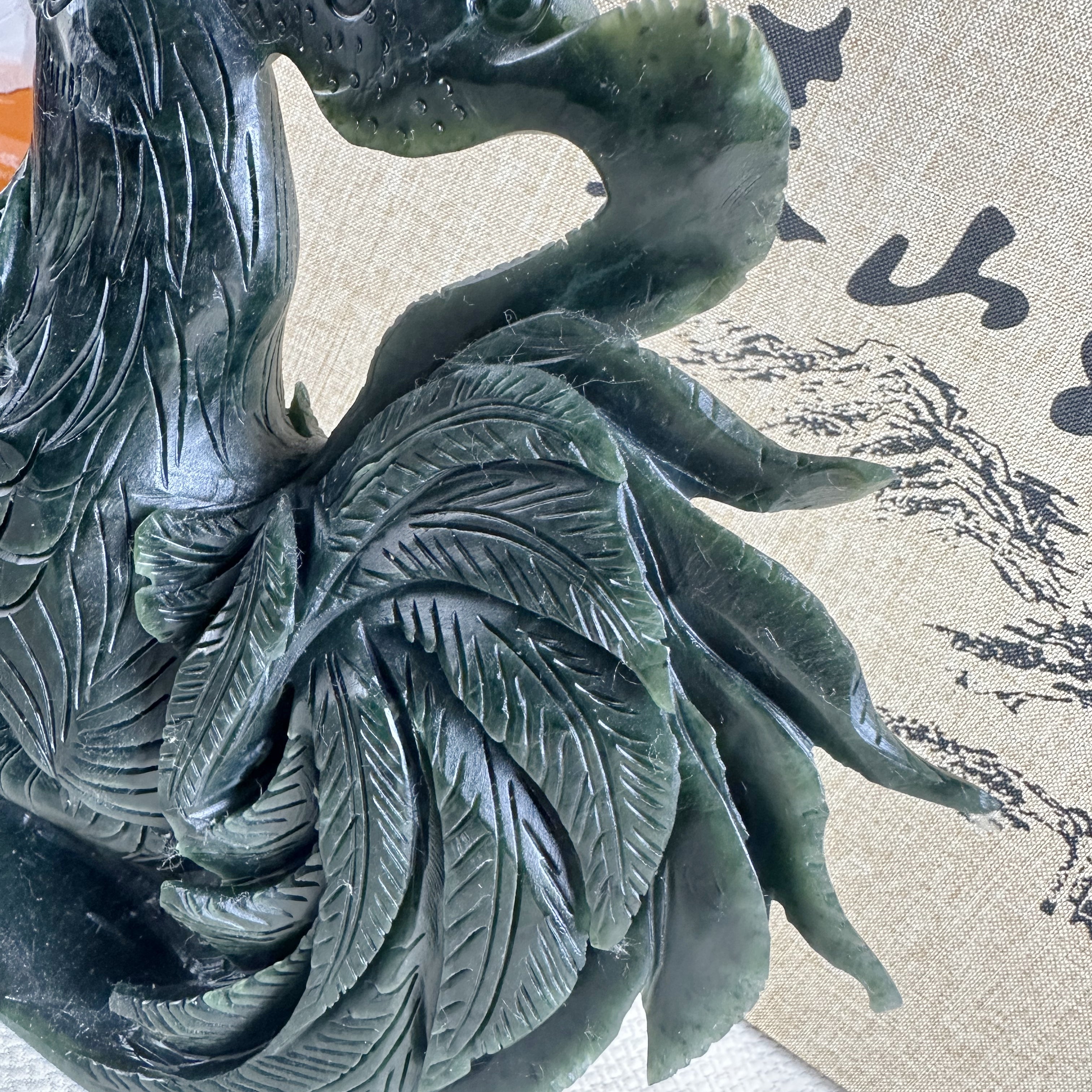 泰山碧玉·雄鸡