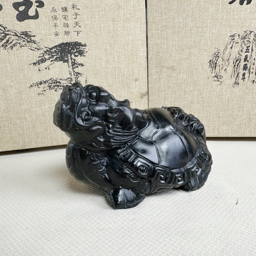 Black Jade---The mythical creature Dragon Turtle