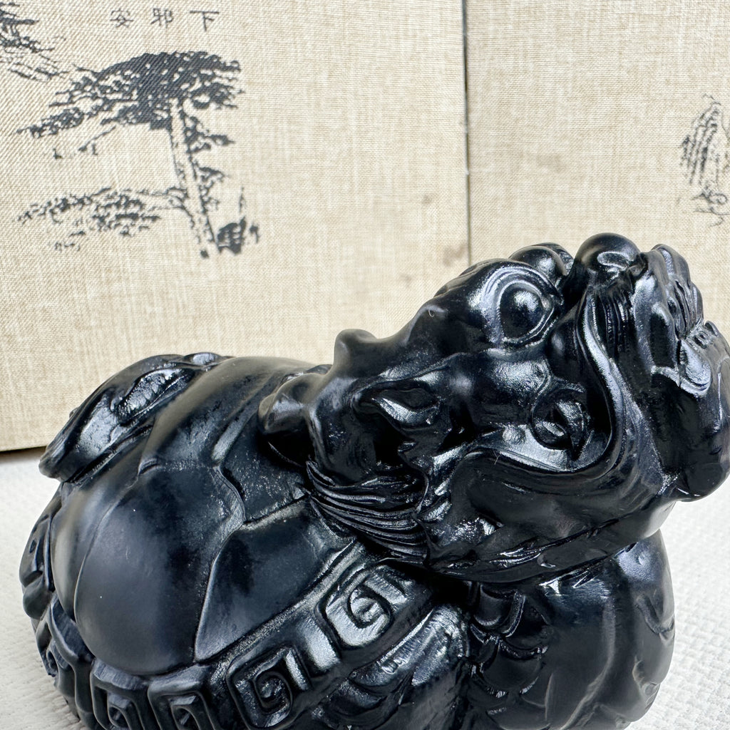 泰山墨玉·龙龟