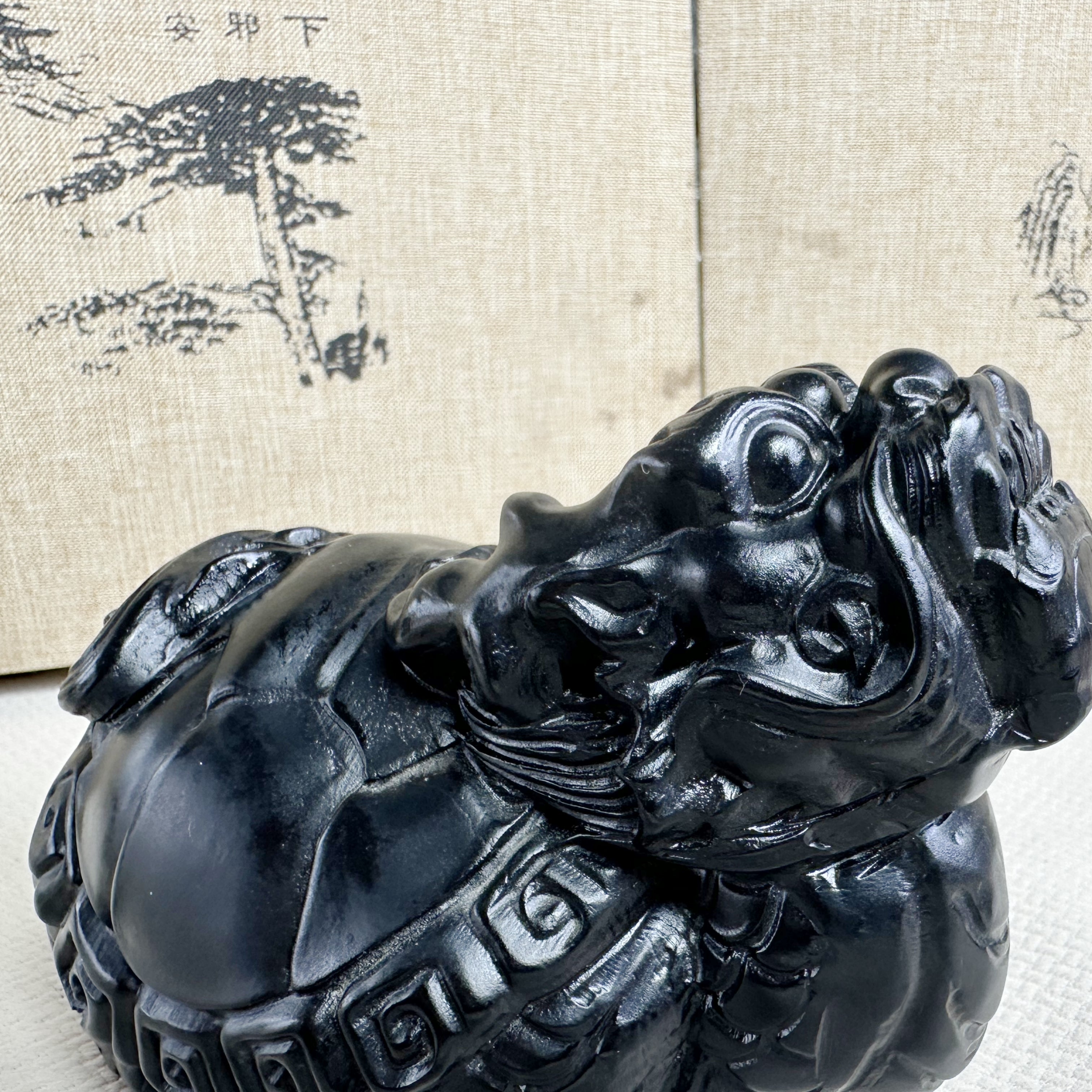 泰山墨玉·龙龟