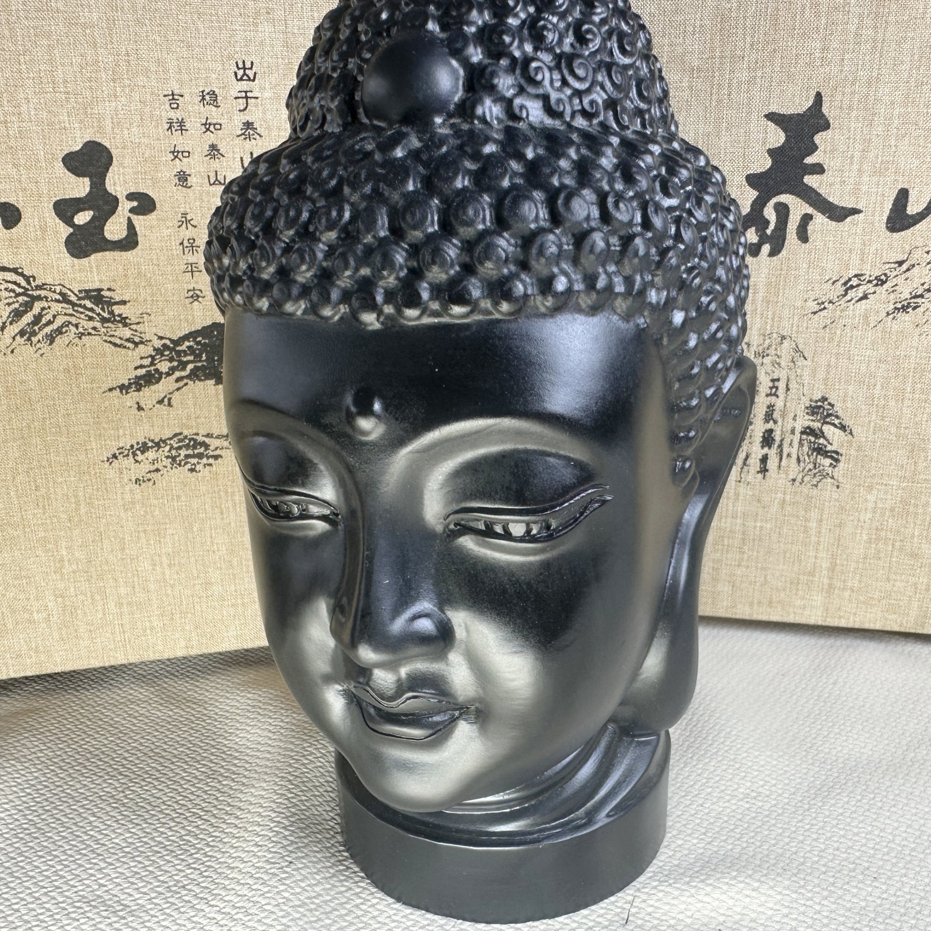 泰山墨玉·佛像