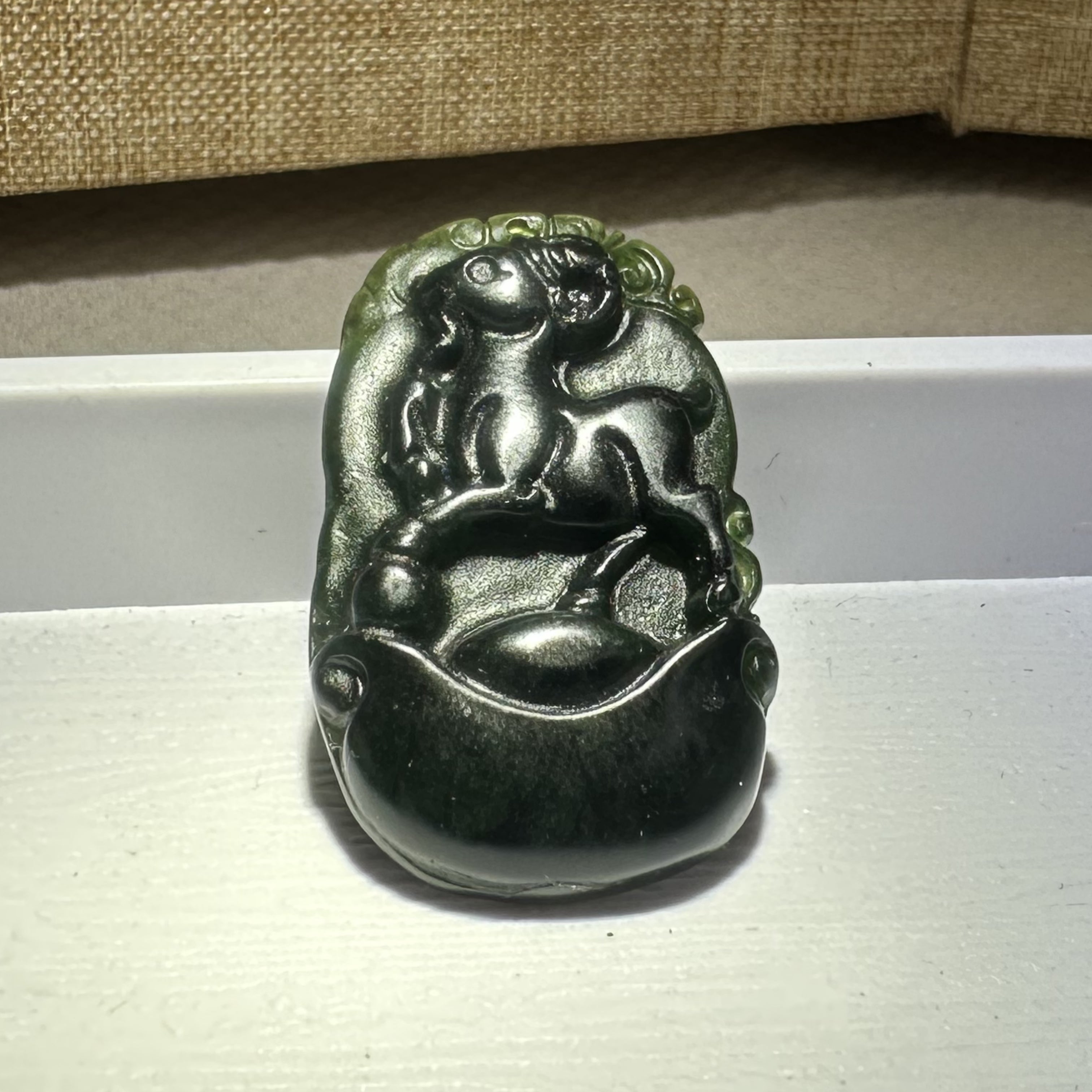 泰山碧玉·生肖牌